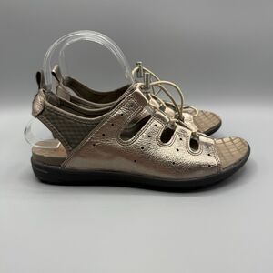 ECCO Jab Toggle Sandals Gladiator Comfort Walking Woman Size 38 | US7-7.5